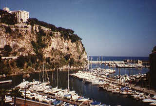 View over the palace and the harbour