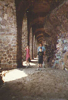 La Napoule inside the castle