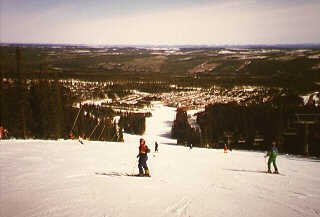 The Ulla ski slope